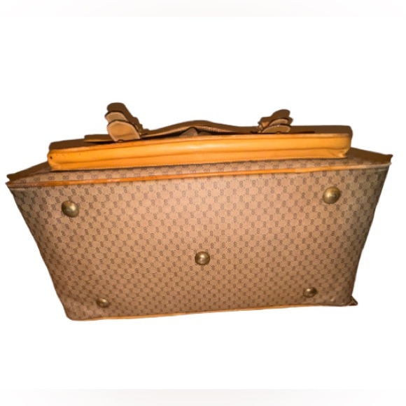 Vintage Gucci Monogram Duffle w/coa - Picture 5 of 11